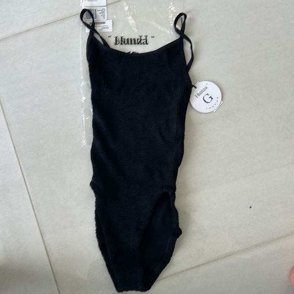 Hunza G black Pamela new with tags - Picture 3 of 9